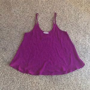 Women’s purple blouse - tank top